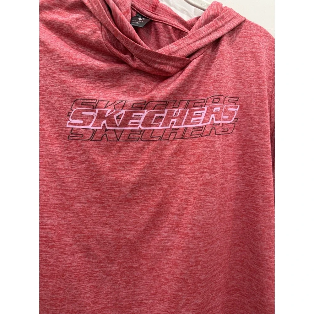 Skechers‎  Men's Hoodie  Red Size L - Picture 3 of 10